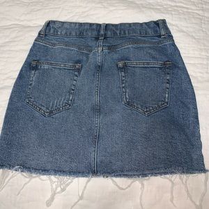 Denim skirt